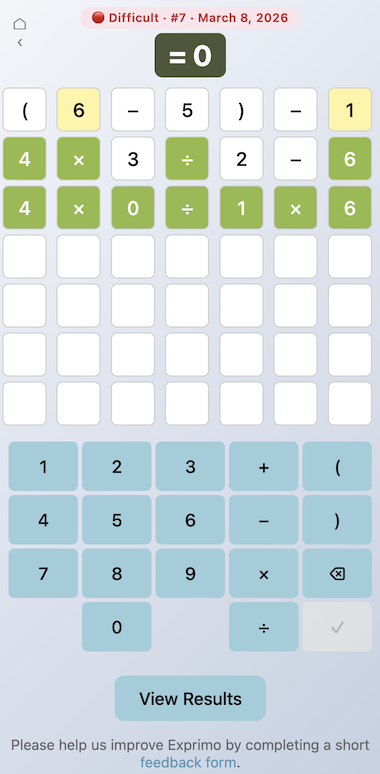 Exprimo screenshot